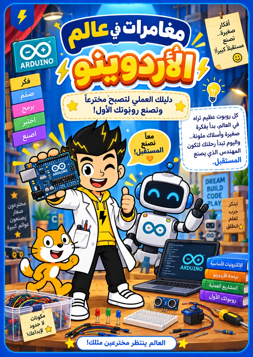 غلاف مغامرات في عالم الأردوينو